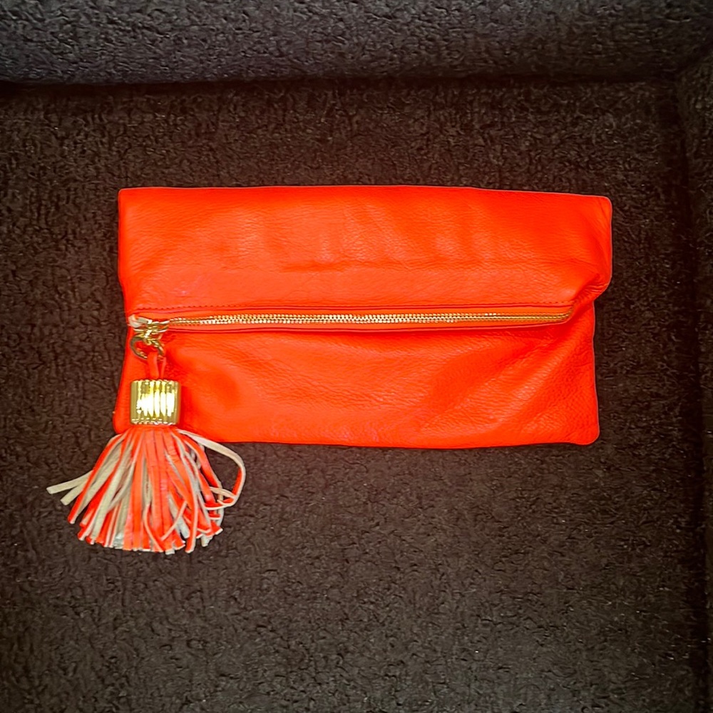 India Hicks Carmen Clutch in Flamingo